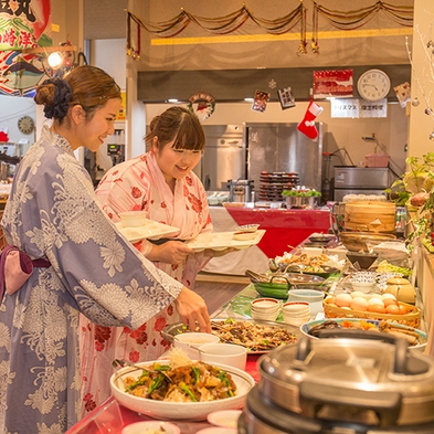 国産霜降り牛食べ放題＆飲み放題　豪華バイキングプラン